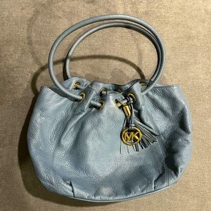 Blue Michael Kors handbag
